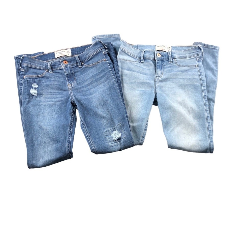 Abercrombie Kids Sz11/12 Slim Jean Jegging Bundle (2), Stretch